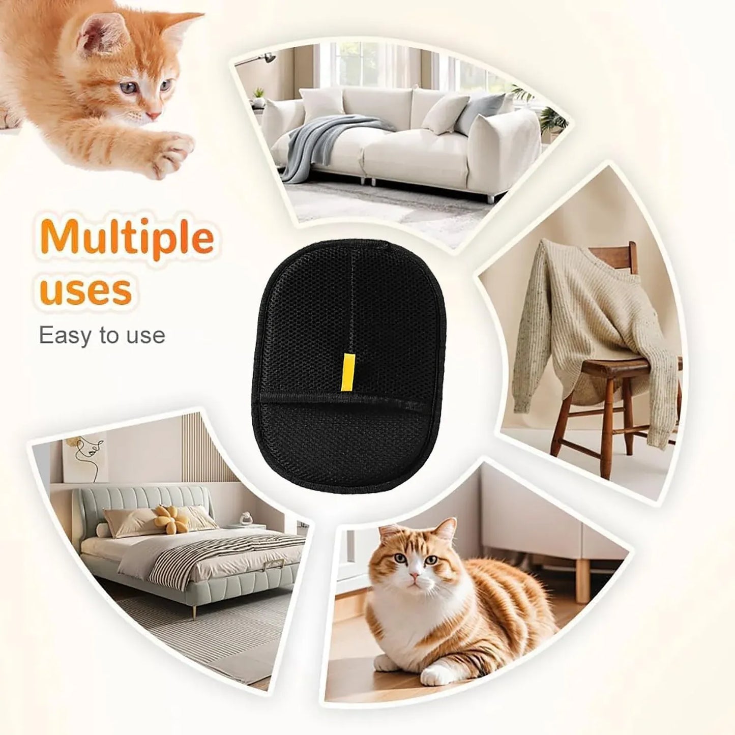 FurAway™ Pet Hair Removal Gloves