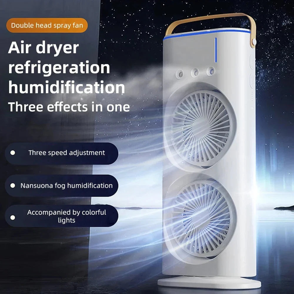 HydroCool technology showing mist-based cooling
