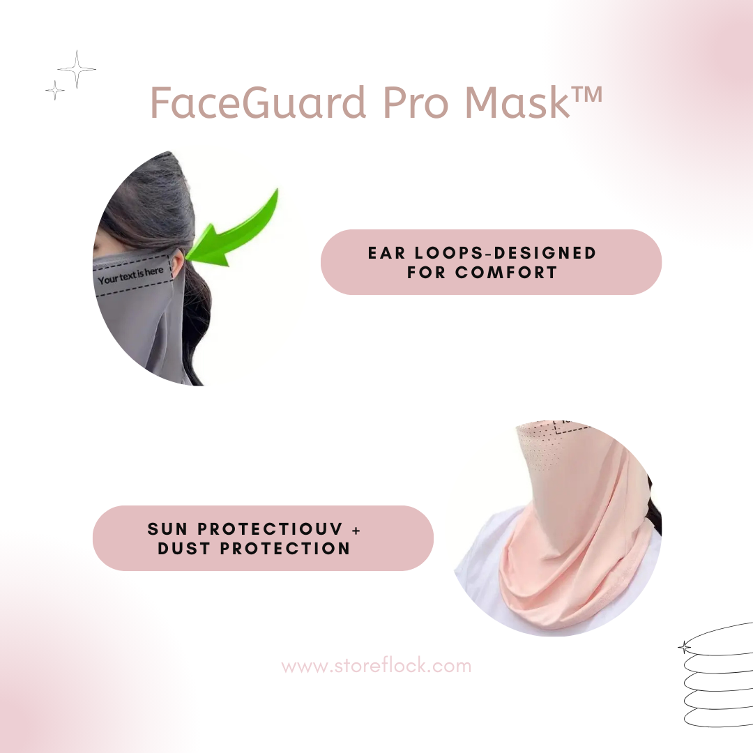 FaceGuard Pro Mask™ – UV + Doctor Approved Summer Protection
