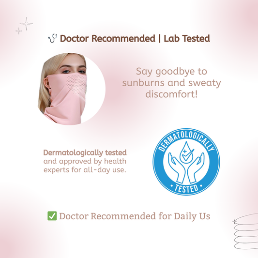 FaceGuard Pro Mask™ – UV + Doctor Approved Summer Protection