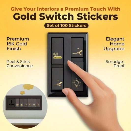 Glorix™ – 16k Golden Switch Stickers