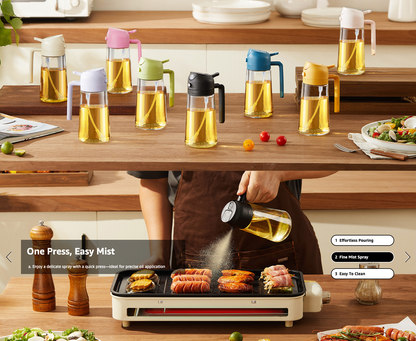 SmartMist™ – The Ultimate Oil Dispenser