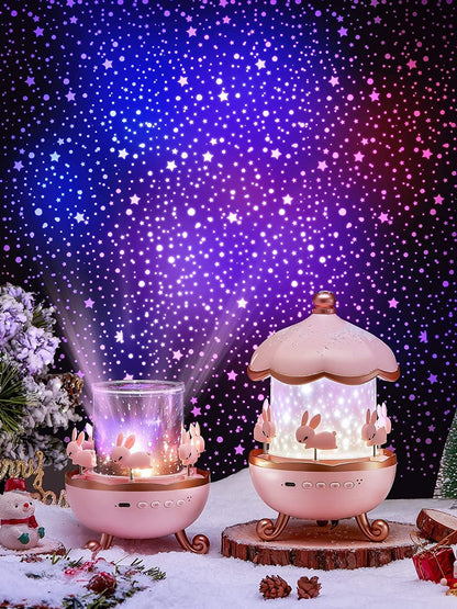 StarrySnuggle™ Rabbit Galaxy Projector